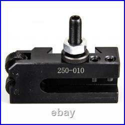 0XA Quick Change Tool Post Set Steel Mini Lathe 7x10 7x12 7x14 Turning Boring