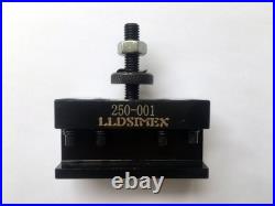 0XA Wedge Type Quick Change Tool Post Set For Mini Lathe 6-9 SWING Steel Mat