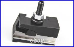0XA Wedge Type Quick Change Tool Post Set For Mini Lathe 6-9 SWING Steel Mat