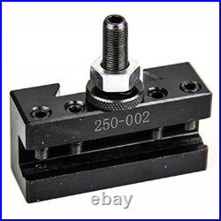 0XA Wedge Type Quick Change Tool Post Set For Mini Lathe 6-9 SWING Steel Mat