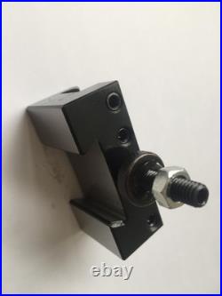 0XA Wedge Type Quick Change Tool Post Set For Mini Lathe 6-9 SWING Steel Mat