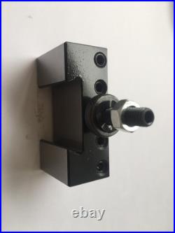 0XA Wedge Type Quick Change Tool Post Set For Mini Lathe 6-9 SWING Steel Mat