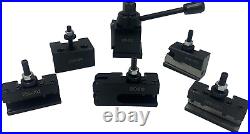 0XA Wedge Type Quick Change Tool Post Set for Mini Lathe 6-9 SWING Steel Materi 0XA Wedge Type Quick Change Tool Post Set for Mini Lathe 6-9 SWING Steel Materi
