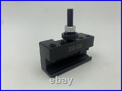 0XA Wedge Type Quick Change Tool Post Set for Mini Lathe 6-9 SWING Steel Materi