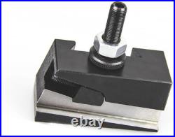0XA Wedge Type Quick Change Tool Post Set for Mini Lathe 6-9 SWING Steel Materi