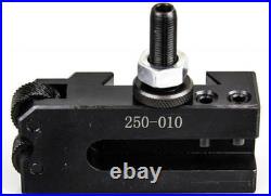 0XA Wedge Type Quick Change Tool Post Set for Mini Lathe 6-9 SWING Steel Materi