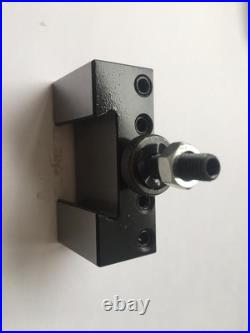 0XA Wedge Type Quick Change Tool Post Set for Mini Lathe 6-9 SWING Steel Materi