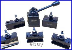 0XA Wedge Type Quick Change Tool Post Set for Mini Lathe 6-9 SWING Steel Materi