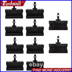 10Pcs 250-302 13-18 CXA Quick Change Tool Post #2 Boring Turning Facing Holder 10Pcs 250-302 13-18 CXA Quick Change Tool Post #2 Boring Turning Facing Holder