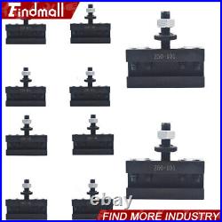 10Pcs AXA #1 250-101 Quick Change Tool Post Turning & Facing Holder For Lathe 10Pcs AXA #1 250-101 Quick Change Tool Post Turning & Facing Holder For Lathe