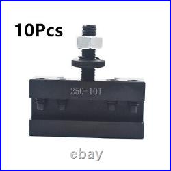 10Pcs AXA #1 250-101 Quick Change Tool Post Turning & Facing Holder For Lathe 10Pcs AXA #1 250-101 Quick Change Tool Post Turning & Facing Holder For Lathe