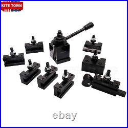 10Pcs AXA Wedge Type Quick Change Tool Post 250-111 Set for 6 12 Lathe Steel 10Pcs AXA Wedge Type Quick Change Tool Post 250-111 Set for 6 12 Lathe Steel