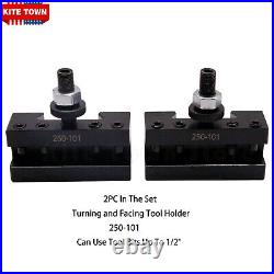 10Pcs AXA Wedge Type Quick Change Tool Post 250-111 Set for 6 12 Lathe Steel 10Pcs AXA Wedge Type Quick Change Tool Post 250-111 Set for 6 12 Lathe Steel