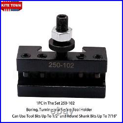 10Pcs AXA Wedge Type Quick Change Tool Post 250-111 Set for 6 12 Lathe Steel 10Pcs AXA Wedge Type Quick Change Tool Post 250-111 Set for 6 12 Lathe Steel