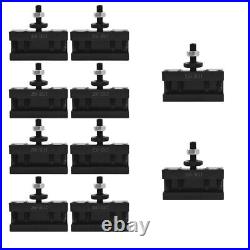 10Pcs BXA 250-201T Oversize 3/4 Turning Quick Change Tool Post Holder Lathe CNC 10Pcs BXA 250-201T Oversize 3/4 Turning Quick Change Tool Post Holder Lathe CNC