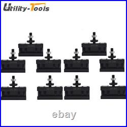 10×BXA 250-201T Oversize 3/4 Quick Change Tool Post Turning Holder 10-15 Lathe 10×BXA 250-201T Oversize 3/4 Quick Change Tool Post Turning Holder 10-15 Lathe