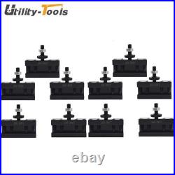 10×BXA 250-201T Oversize 3/4 Quick Change Tool Post Turning Holder 10-15 Lathe