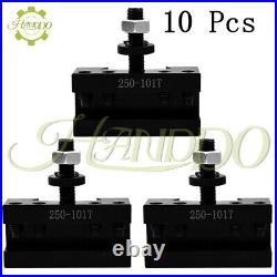 10 Pack AXA #1 250-101 XL Oversize Quick Change Tool Post Turning Holder New 10 Pack AXA #1 250-101 XL Oversize Quick Change Tool Post Turning Holder New