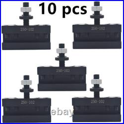 10 Pcs 6-12 AXA 2# Quick Change Tool Post Boring Turning Holder 250-102