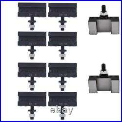 10 Pcs AXA 2# 250-102 For Lathe Quick Change Tool Post Turning & Facing Holder