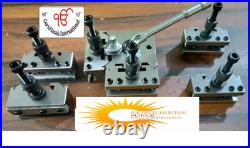 10 Piece T1 T51 Quick Change Tool Post Set Hardened & Ground for Boxford