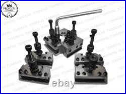 10 Piece T1 T51 Quick Change Tool Post Set Hardened & Ground for Boxford lathes