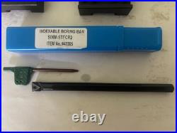 10pc WEDGE TYPE AXA QUICK CHANGE TOOLPOST & BORING BAR SET, 10 /10R SOUTH BEND