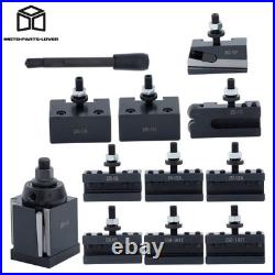 11Pack AXA 250-111 6-12 Lathe Steel Wedge Type Quick Change Tool Post Set