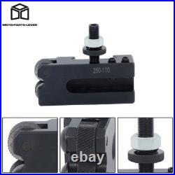 11Pack AXA 250-111 6-12 Lathe Steel Wedge Type Quick Change Tool Post Set