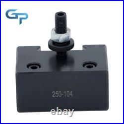 11Pc AXA Wedge Type Quick Change Tool Post 250-111 Set for 6-12 Lathe Steel