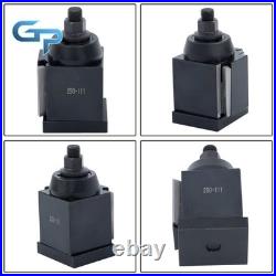 11Pc AXA Wedge Type Quick Change Tool Post 250-111 Set for 6-12 Lathe Steel