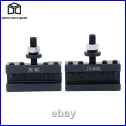 11Pcs AXA 250-111 6 12 Lathe Steel Wedge Type Quick Change Tool Post Set