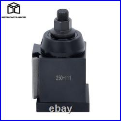 11Pcs AXA 250-111 6 12 Lathe Steel Wedge Type Quick Change Tool Post Set