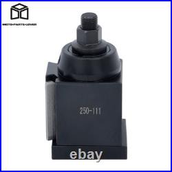 11Pcs AXA 250-111 6 12 Lathe Steel Wedge Type Quick Change Tool Post Set