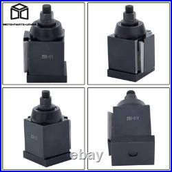 11Pcs AXA 250-111 6 12 Lathe Steel Wedge Type Quick Change Tool Post Set