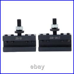 11Pcs AXA 250-111 Wedge Type Quick Change Tool Post Set for 6 12 Lathe Steel