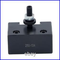 11Pcs AXA 250-111 Wedge Type Quick Change Tool Post Set for 6 12 Lathe Steel