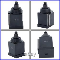 11Pcs AXA 250-111 Wedge Type Quick Change Tool Post Set for 6 12 Lathe Steel