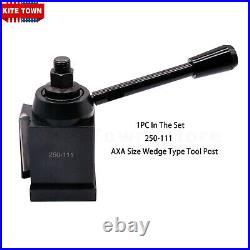 11Pcs AXA Wedge Type Quick Change Tool Post 250-111 Set for 6 12 Lathe Steel 11Pcs AXA Wedge Type Quick Change Tool Post 250-111 Set for 6 12 Lathe Steel