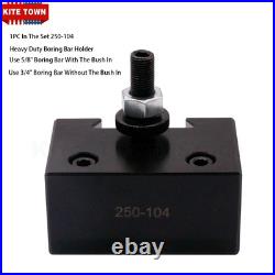 11Pcs AXA Wedge Type Quick Change Tool Post 250-111 Set for 6 12 Lathe Steel