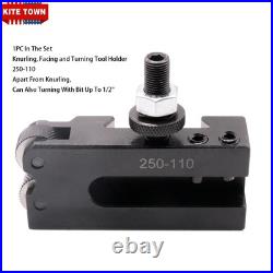 11Pcs AXA Wedge Type Quick Change Tool Post 250-111 Set for 6 12 Lathe Steel
