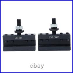11Pcs AXA Wedge Type Quick Change Tool Post 250-111 Set for 6 12 Lathe Steel