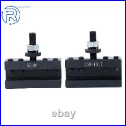 11Pcs AXA Wedge Type Quick Change Tool Post 250-111 Set for Lathe Steel 6 12