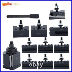 11 Pack AXA 250-111 6-12 Lathe Steel Wedge Type Quick Change Tool Post Set