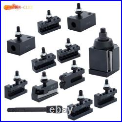 11 Pack AXA 250-111 6-12 Lathe Steel Wedge Type Quick Change Tool Post Set