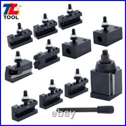 11 Pack AXA 250-111 6-12 Type Quick Change Tool Post Set Lathe Steel Wedge