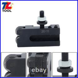 11 Pack AXA 250-111 6-12 Type Quick Change Tool Post Set Lathe Steel Wedge