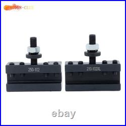 11 Pcs AXA 250-111 6 12 Lathe Steel Wedge Type Quick Change Tool Post Set