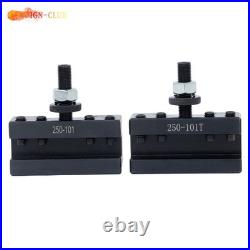 11 Pcs AXA 250-111 6 12 Lathe Steel Wedge Type Quick Change Tool Post Set