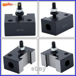 11 Pcs AXA 250-111 6 12 Lathe Steel Wedge Type Quick Change Tool Post Set